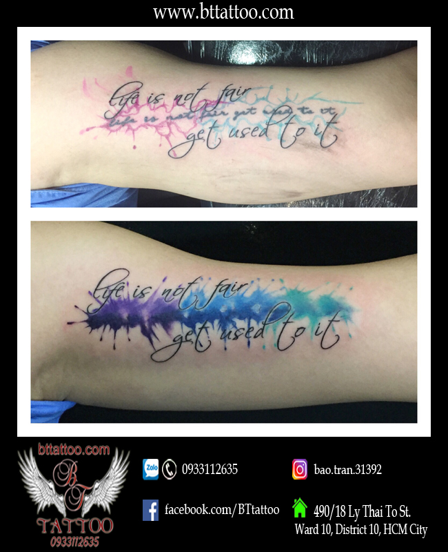 cover water color tattoo